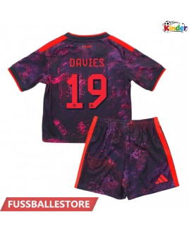 Günstige Bayern Munich Alphonso Davies #19 3rd trikot Kinder 2026-27 Kurzarm (+ Kurze Hosen)